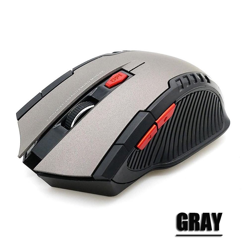 VAORLO 2.4GHz Optical Wireless Mouse Gamer 2000DPI Cordless Mice For Gaming Computer PC Laptop Cordless Mice