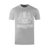 Aquascutum Mens London Aldis Bold Logo T-Shirt