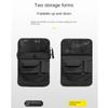Multi-Pockets with Foldable Table Tray Kick Mats Car Backseat Storage Bag  Tidying