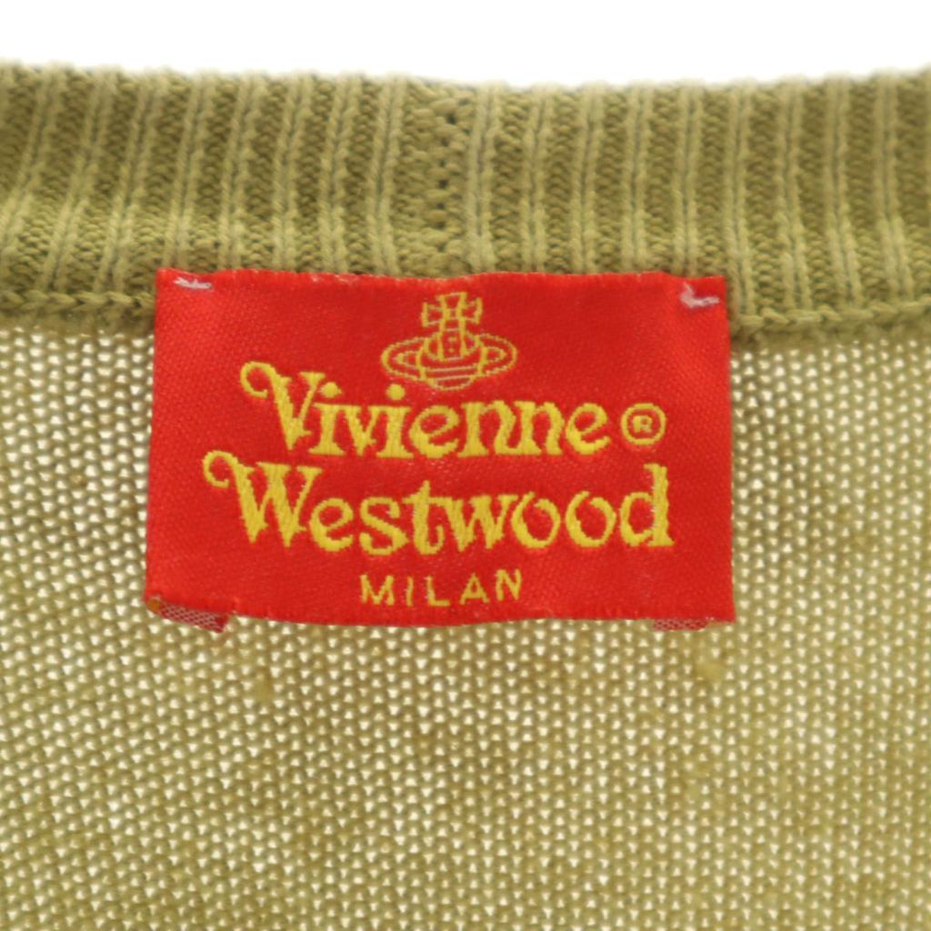Vivienne Westwood Made in Italy Old Long sleeve V neck knit cardigan M Women Used