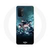 Case - Maniacase - Oppo A74 5G - Demon Slayer Manga - Soft - Black
