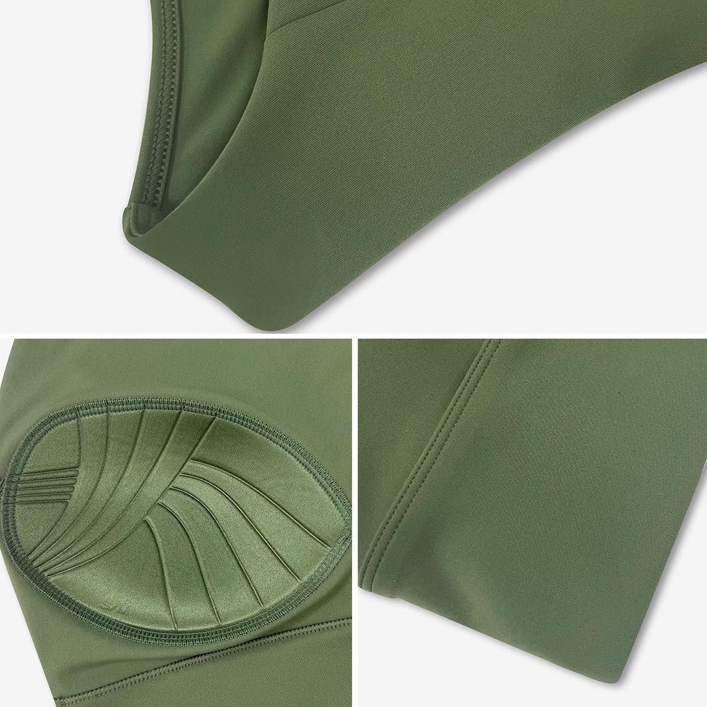 Женский жилет для йоги повышенной прочности: Бюстгальтер Sanded Nude Feel, цельный, фиксированная чашка, ударопрочный, для фитнеса сзади