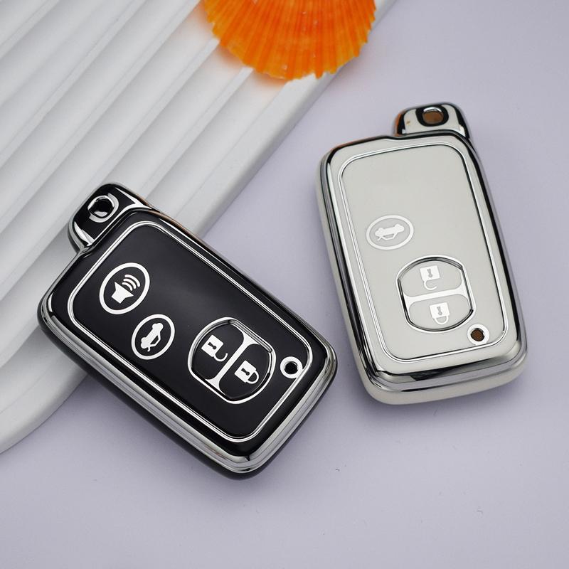 2/3/4 кнопки, новый чехол для дистанционного ключа из ТПУ для Toyota Camry Prius Land Cruiser Prado 150 Crown для Subaru Foreste XV, аксессуары