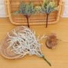 6PCS/Bundle DIY Home Decor Xmas Ornament Simulation Plants Faux Grass Pine Artificial Flowers