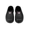 adidas Оригинальные AdiFOM Stan Smith Мюли Резиновая подошва Нескользящие Закрытый носок Тапочки Женские Черно-розовые IE4626(КомандаJ-)