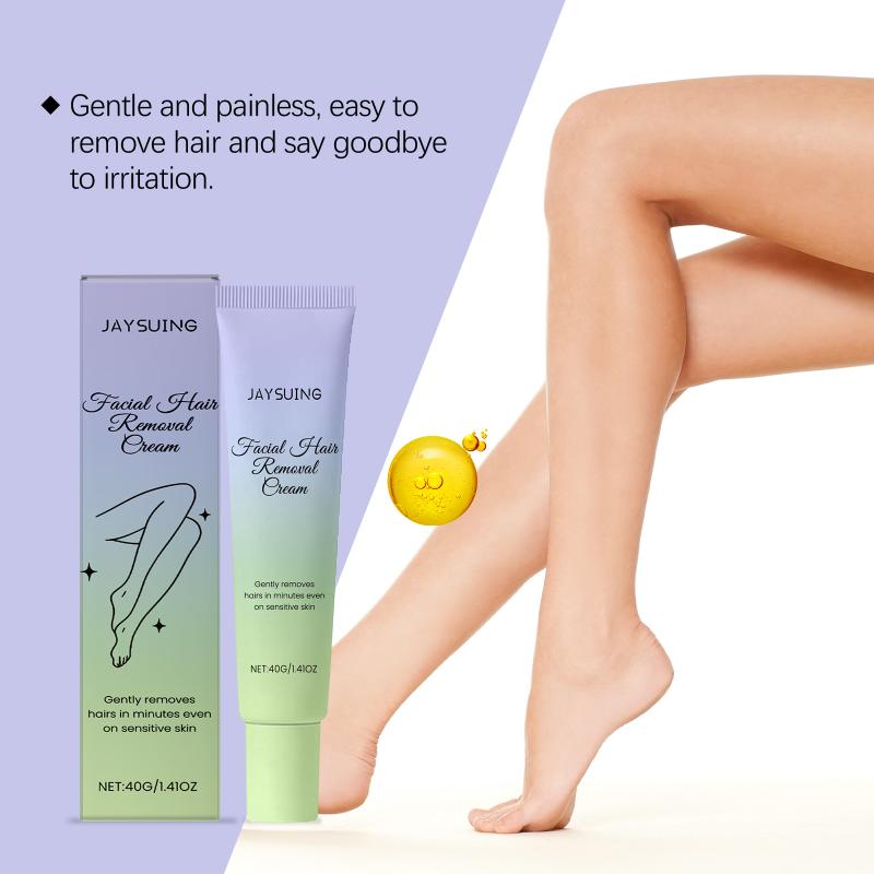 Hair Removal Cream for Women Gentle and Mild Formula Long Lasting Smooth Skin Hydrating Effect Suitable for Sensitive Skin