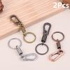 2 шт. пружинный брелок из цинкового сплава с карабином и пряжкой, брелоки с защитой от потери, альпинистские крюки, автомобильные брелоки, мужские металлические брелки, аксессуары