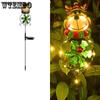 Solar Christmas Light Led Snowman Elk Penguin Outdoor Light Garden Lawn Decorative Light