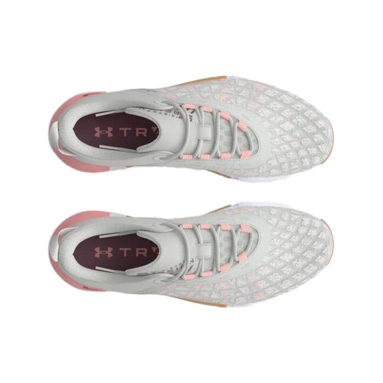 Under Armour Женские тренировочные кроссовки White Clay Pink Fizz Tribase Reign 5 3026022-300