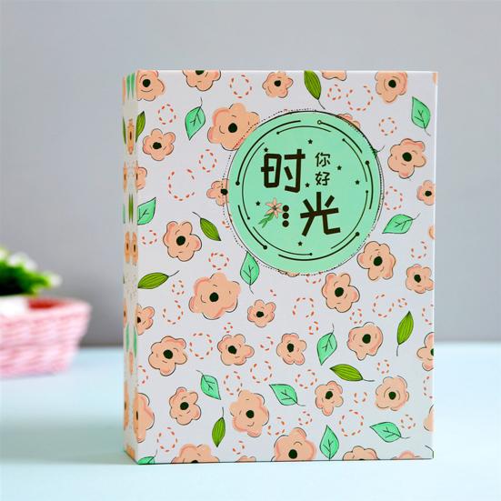 Фотоальбом в твердом переплете, большая емкость, 100 прозрачных карманов, DIY, семейная, свадебная, годовщина, коллекция фотографий, держатель для фотографий, товары для дома