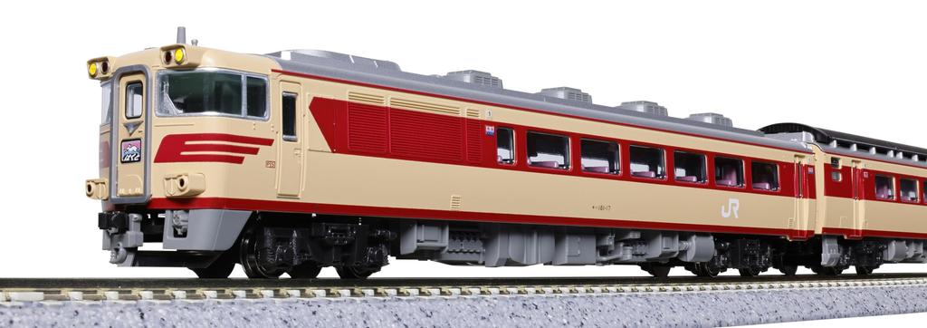 KATO N Gauge Kiha 181 Series Set Railway Model Diesel Railcar "Hakuto" 5-Car 10-2017