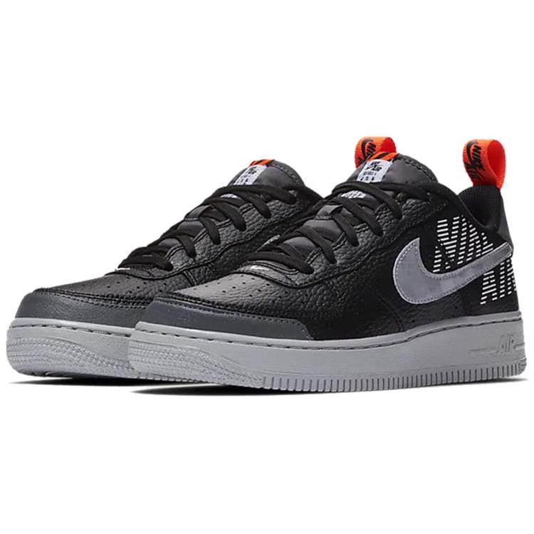 Новые Nike Air Force 1 Low LV8 Under Construction Черные GS BQ5484-001