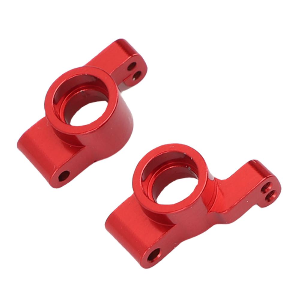 2PCS Rear Steering Cups for 1 24 Scale RC Car Alloy Material Steering Replacement Parts Left and Right Red
