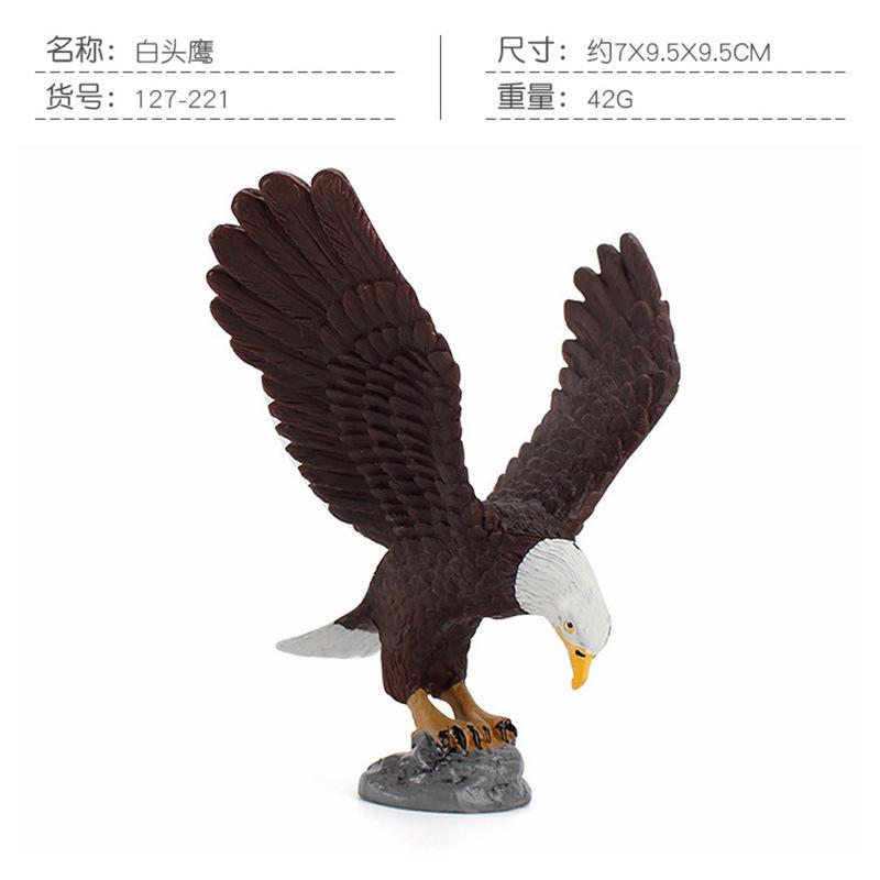 Simulation Of Forest Animals, Birds, Bird Models, Toys, Owls, Bald Eagles, Budgerigars, Desktop Static Ornaments