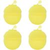 5# Silicone Reusable Water Balloons Splash Refillable Water Bombs for Kids (Yell