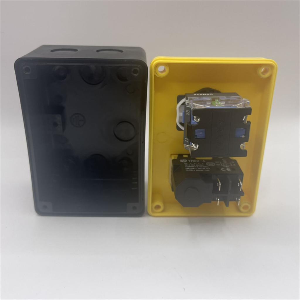 Electromagnetic Safety Push Button Switches Electric Tool Emergency Switches ABS 250V 16A for Power Tool & Machinery