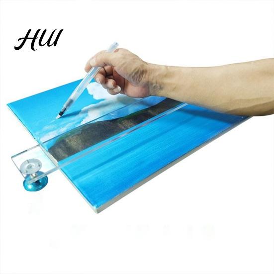 Fine Detail Engraving Tool Artist Leaning Bridge, Adjustable Height 1.77-2.36-Inch Hand And Wrist Rest, Transparent Drawing Frame Accessory