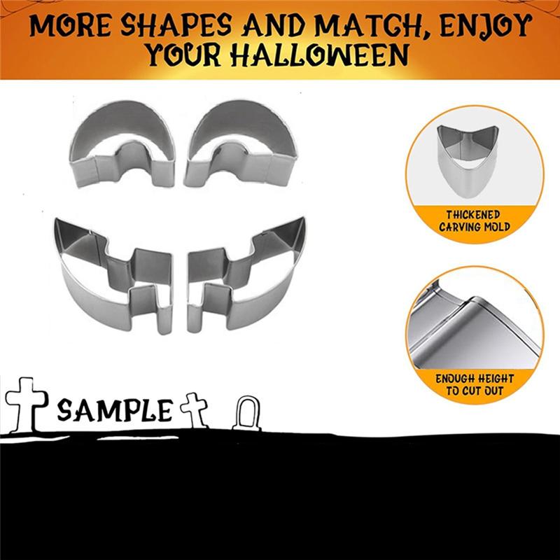 Pumpkin Carving Tool Set 13 Pieces DIY Halloween Carving Kit Mold Includes All Needed Supplies
