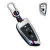 Чехол для ключа для BMW, Чехол для смарт-ключа, Крышка для ключа, Цинковый сплав, Силикон, Специально разработанный