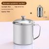 FATTBAO 304 Stainless Steel Mug with Lid and Infuser