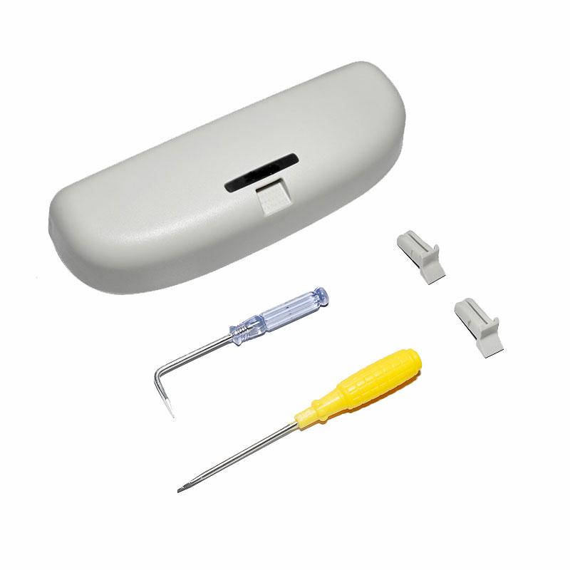 Автомобильный чехол для солнцезащитных очков для Jeep Renegade 2015-Compass MP 2017-держатель для очков, коробка для солнцезащитных очков