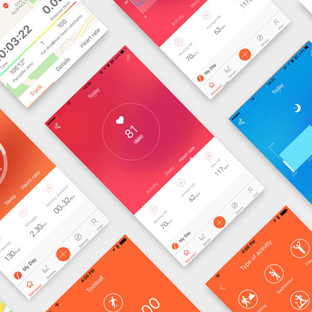 1.3 Inch Screen Screen Rainproof Smart Watch Running Sports Wristwatch Message Reminder Alarm Clock Wristband