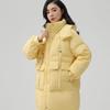 Women's Mid-Length Hooded Thick Winter Down Jacket