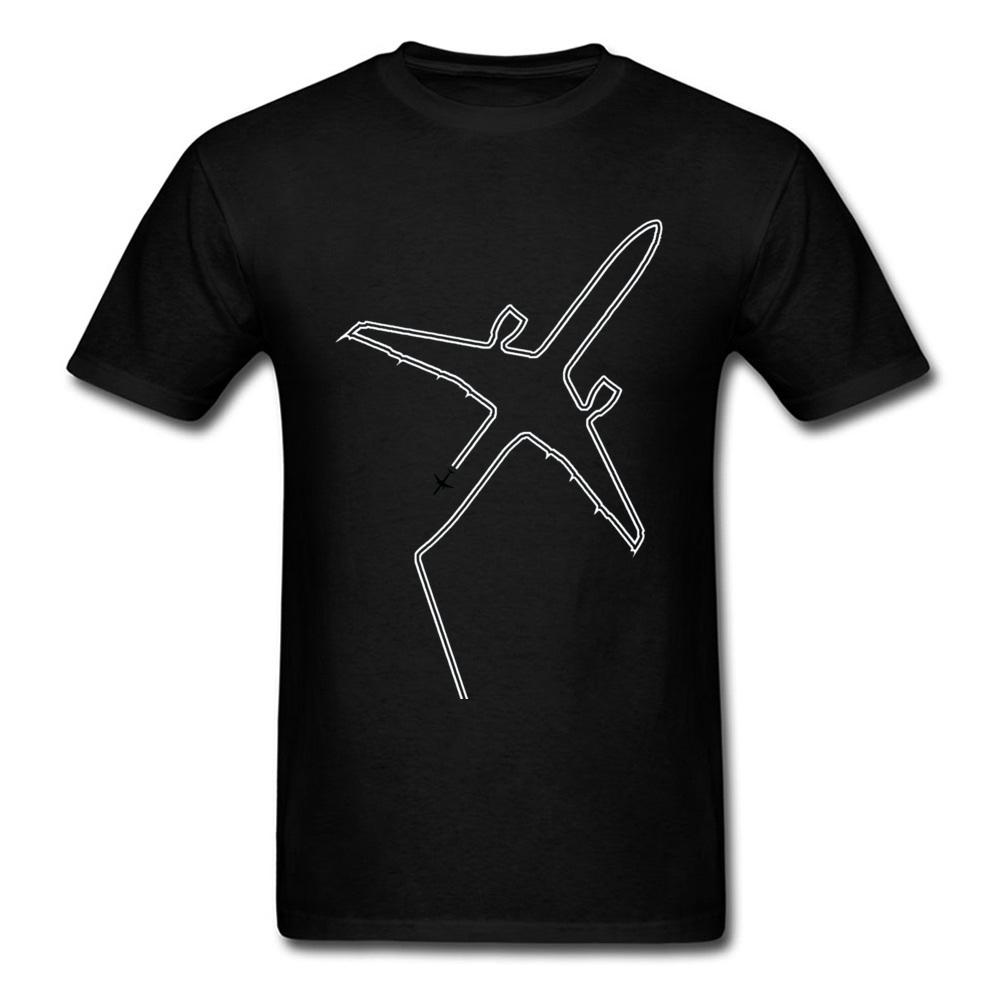 Oversized Unisex Tshirt Air Plane Print Tshirt Cotton T Shirt Contrails Slight Delay Gift Father Day Red Clothes Tees L