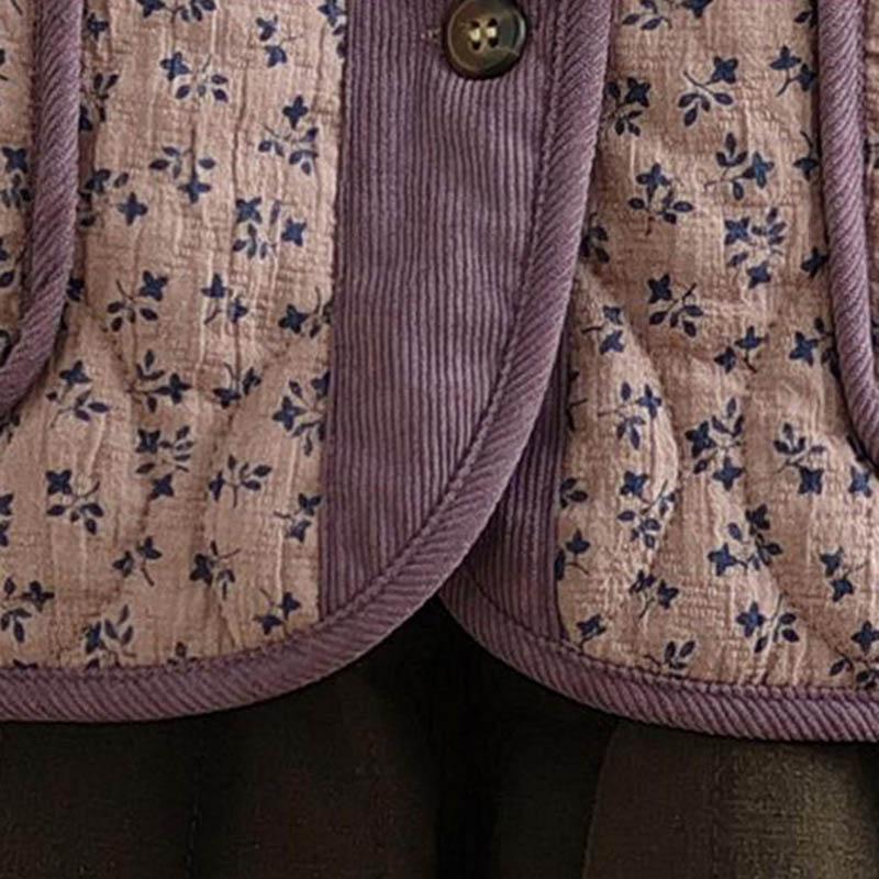 Coat for Women Cotton Winter Thickened Casual Oversize Warm Loose Double Layer Windbreaker Jacket