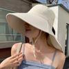 50+ UPF Sun Protection Hat Korean Style Women Bucket Hats Trendy Wide Brim Sun Hat  Safari Cap