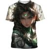 2024 Street Wear Футболка Смешная футболка Sailor Moon Street Wear Топ женский 3D принт женский графический аниме девушка y2kМужская одежда
