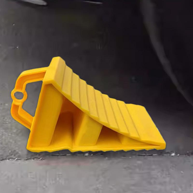Car Trailer Wheel Chock Wear-Resistant Vehicle Truck Tire Stop Block Anti-slip Parking Wedges Car Stopper Wheel Alignment Block