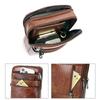 The First Layer of Cowhide Men's Multifunctional Messenger Shoulder Bag Leather European and American Men's Large-capacity Casual Shoulder Bag