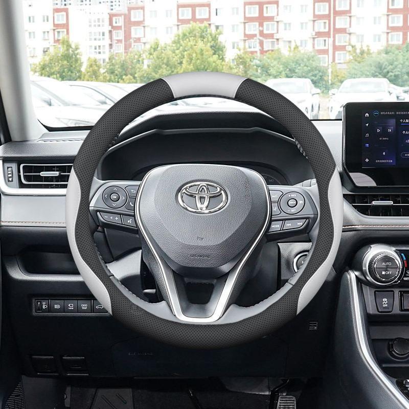 Подходит для чехлов на руль Toyota Corolla, RAV4, Land Cruiser, Avalon, Lion и Grevia.