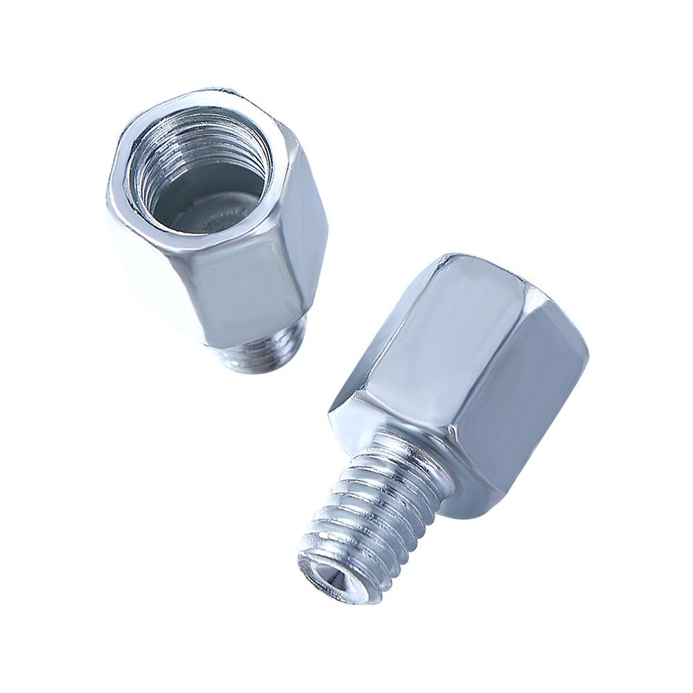 8mm 10mm Thread Reducer Rear Mirror Adapters Scooter Motorcycle Rearview Mirror Conversion Screw