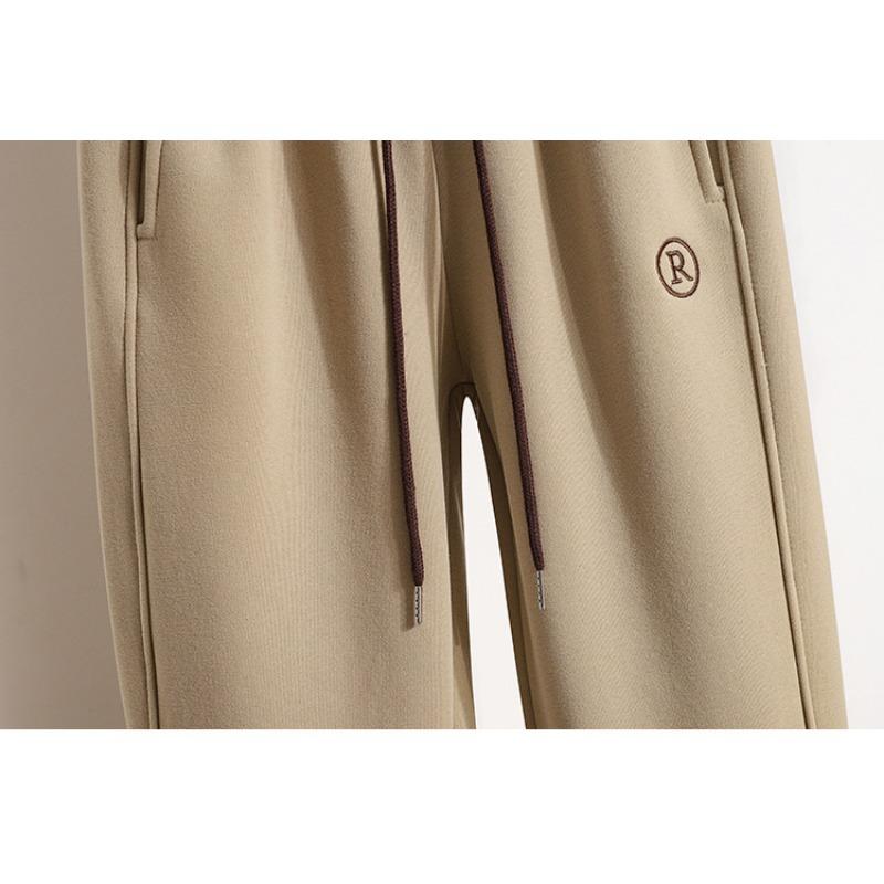 Зимние спортивные штаны Harlan Bunched Feet и флис с вышивкой из плотной ткани