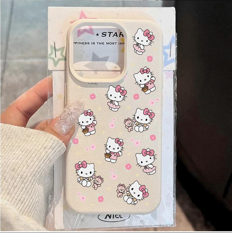 Cartoon Hello Kitty Phone Case For Xiaomi Redmi Note 15 Pro 5G 14C Note 14 13 Pro 12 11 10 Pro 11S 10S A5 4G 5G Soft Cover