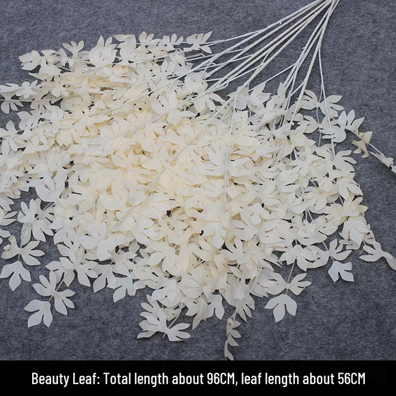 Свадебный декор из шелковых цветов шампанского - Искусственные элементы цветочного оформления потолка и прохода