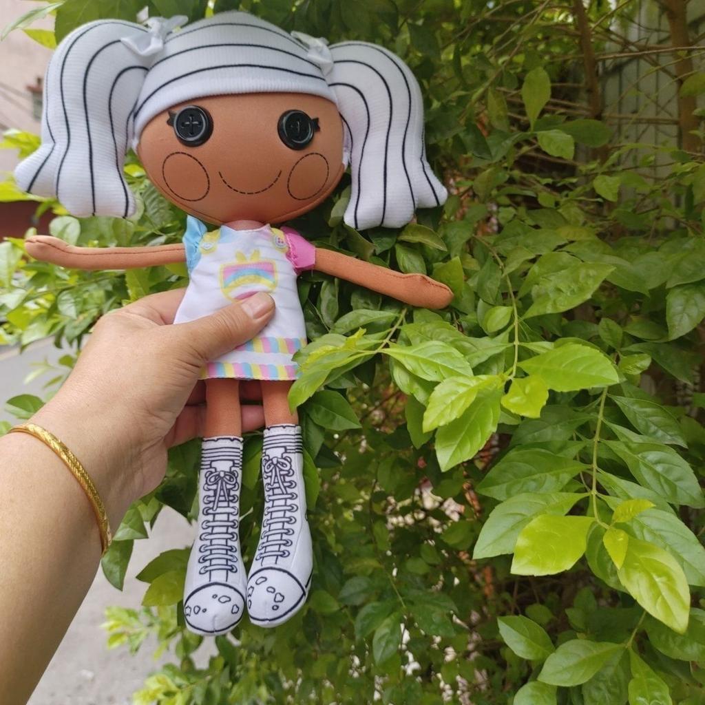 Новая Аниме кукла Lalaloopsy Белая для девочки, можно раскрашивать свободно, 30 см, фигурка куклы, Детские Каваи мягкие игрушки, Подарки на День Рождения и Рождество для детей