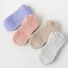 New Cotton Breathable Mid Calf Yoga Pilates Socks Silicone Non-slip Fitness Socks Indoor Dance Gymnastic Training Floor Socks