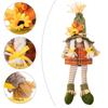 Thanksgiving Decorations Maple Leaf Hanging Boys And Girls Hanging Straw Scarecrow Toys Scarecrow Decorative Gnome Plush Toys