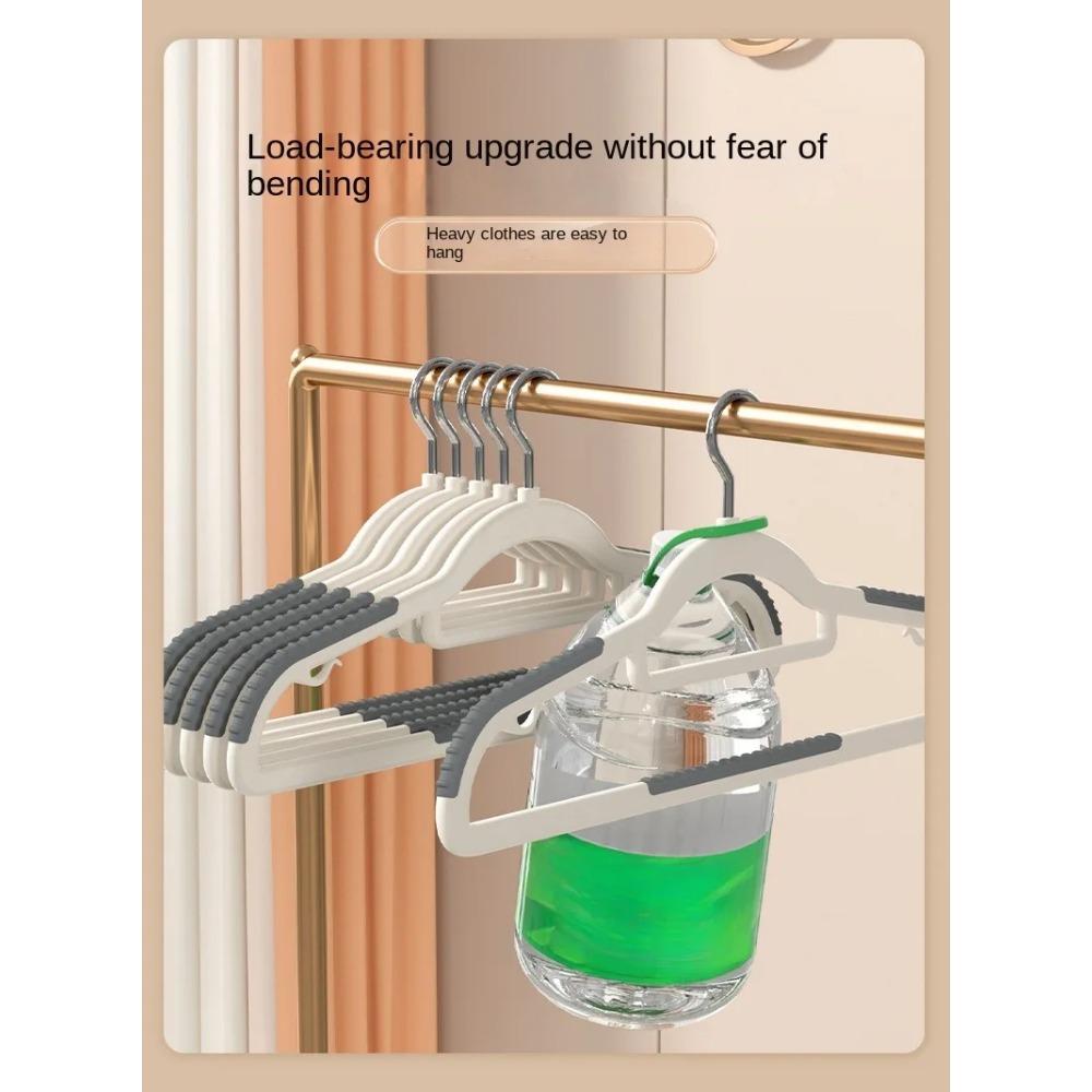 10-1 PCS Clothes Hanging Household Hangers Non-slip Dormitory Bedroom Special Storage Clothes Hanging No Trace