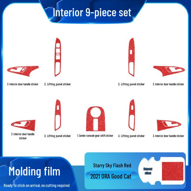 Пленка Звездное небо для интерьера ORA Black/Good Cat, матовая оберточная наклейка для замены