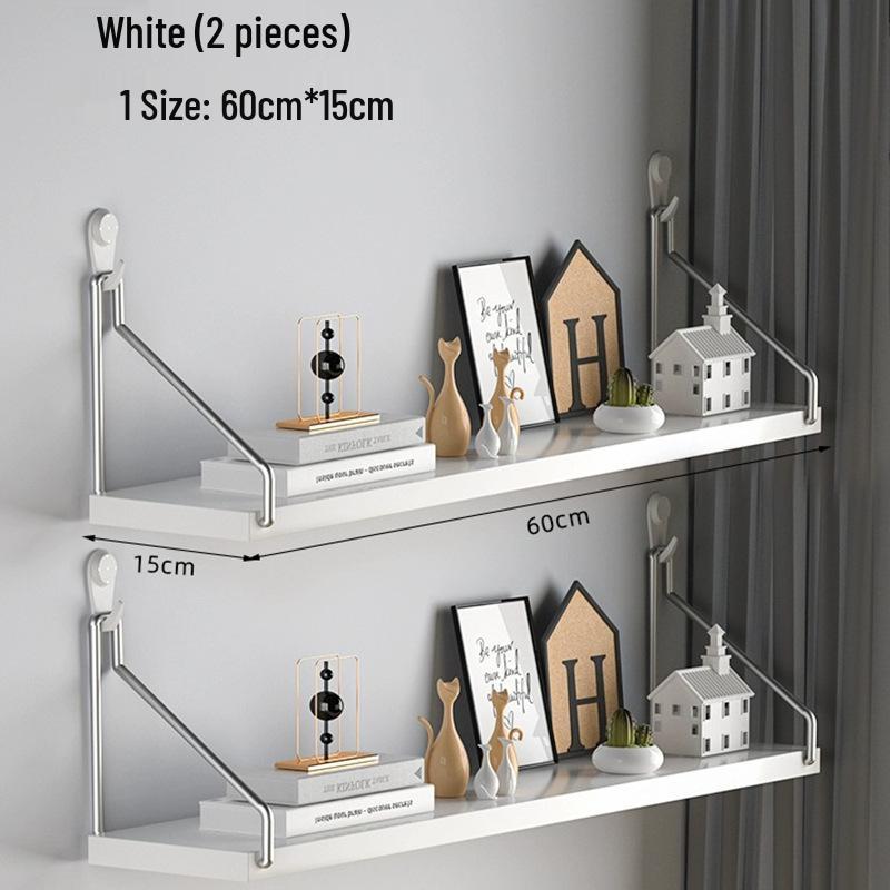 Настенная полка без сверления для спальни, гостиной и хранения роутера