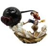 One Piece Action Figure 20th Gk Monkey D Luffy Battle Ver The Battle Over The Dome 17cm Model Collection Toy Desktop Decoration