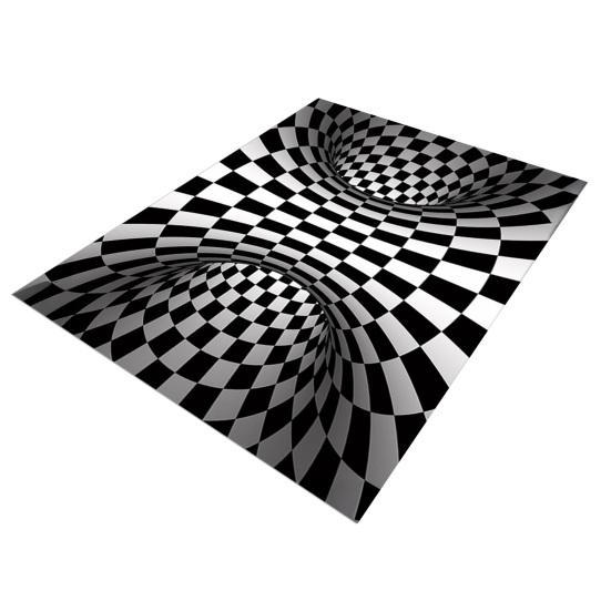 3D Оптическая Иллюзия Напольный Коврик Нескользящий Устойчивый Дизайн Водопоглощающий Напольный Коврик Потрясающий Визуальный Эффект Норы Ковер Декор для Гостиной Спальни