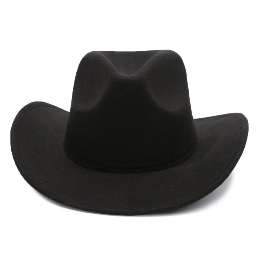 Solid Color Jazz Cap Felt Panama New Fedora Hat  Dress Dance Party