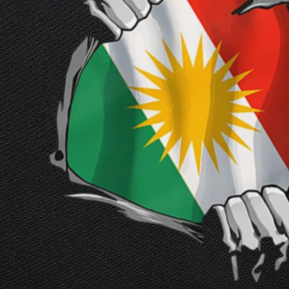 Смешные футболки с флагом Курдистана, курдские, для мужчин и женщин, модные, повседневные, оверсайз, 100% хлопок, свободного стиля