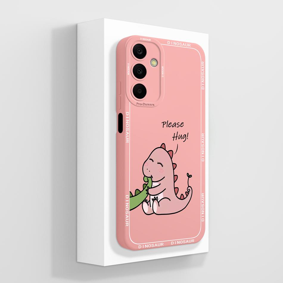 Чехол для Samsung Galaxy A25 Милый Панда Полное Покрытие Funda Мягкий Жидкий Силикон Защита Телефона Для Samsung A 25 5G Задняя Крышка