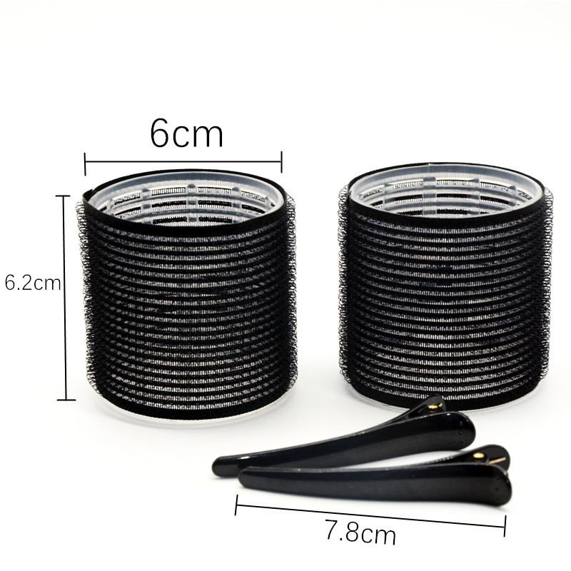 Бигуди самозакрепляющиеся с крючком, бигуди для завивки волос со стайлинг-зажимом, термо-бигуди для волос, салонные бигуди, липкие инструменты для укладки волос